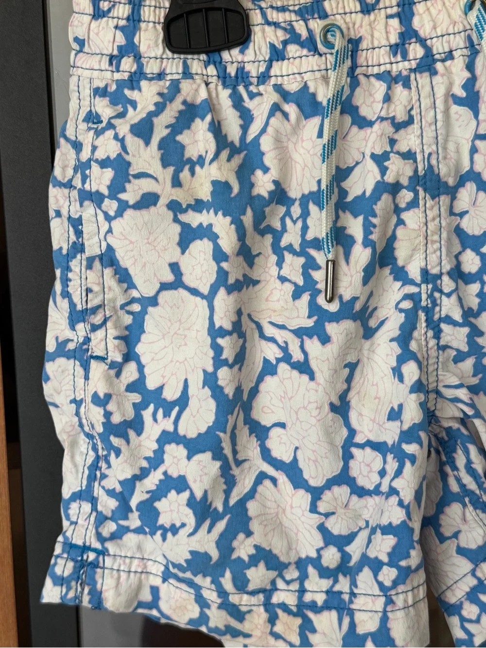 SZ Blockprints x J. Crew crewcuts Nila print floral swimming trunks toddler boy
